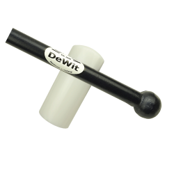 DeWit&reg; Stamper med stort nylonhoved