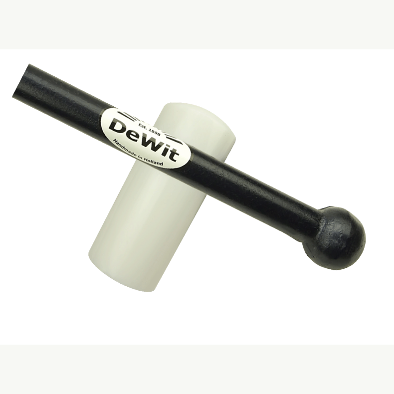 Stamper med st�lkugle- og stort nylonhoved