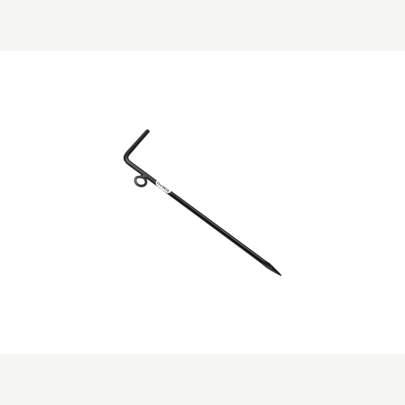 Markeringspl�k med �je, vinklet hoved