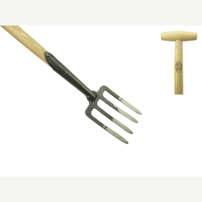 Gravegreb, 4 t�nder, kraftig model, smal