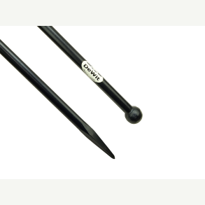 Klassisk l�ftestang med rundt hoved og spids mejsel