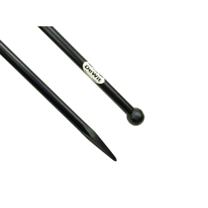 Klassisk lftestang med rundt hoved og spids mejsel