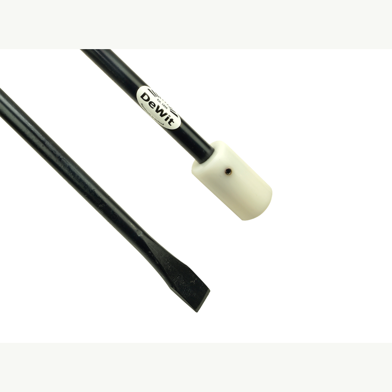 DK Stamper med mejsel- og afrundet nylonhoved