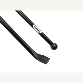 L�ftestang med bukket mejselhoved