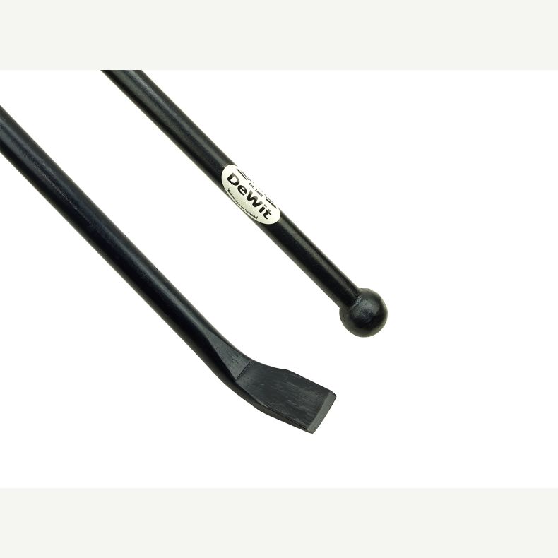 L�ftestang med bukket mejselhoved