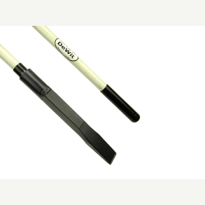 L�ftestang af glasfiber med kvadratisk mejselhoved