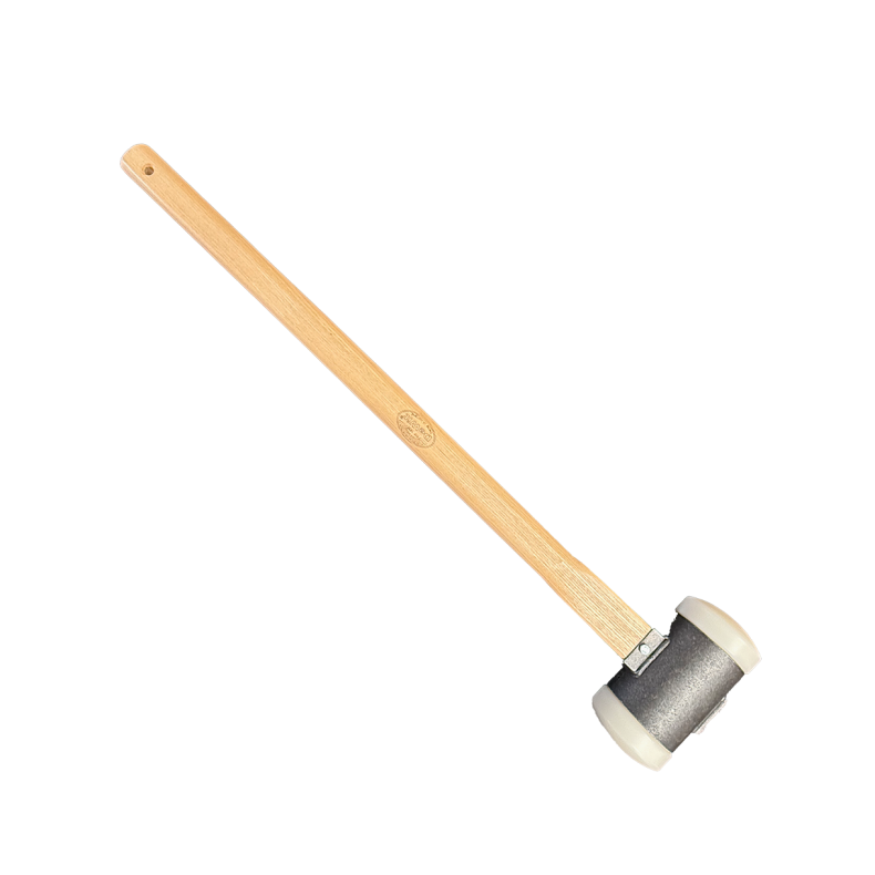 Brol�ggerhammer med dobbeltnylonhoved � 90 mm