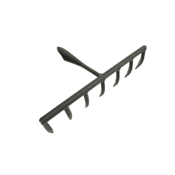 DeWit Classic rive, 7 firkantede tnder, 37 cm bred