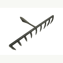 DeWit� Classic rive, 9 firkantede t�nder, 42 cm bred