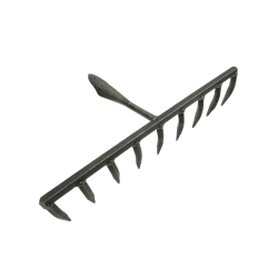 DeWit Classic rive, 9 firkantede tnder, 42 cm bred