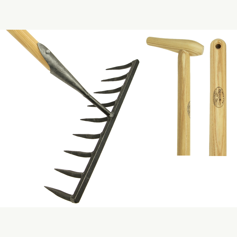 DeWit� Classic rive, 9 firkantede t�nder, 42 cm bred