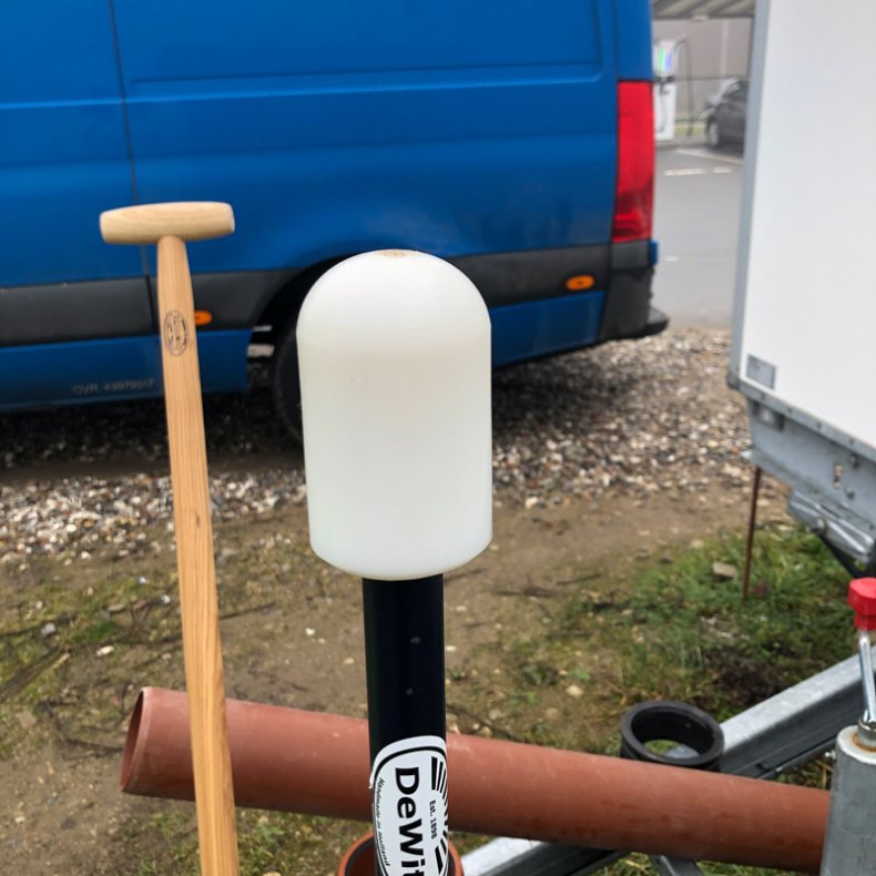 DK Stamper med mejsel- og afrundet nylonhoved